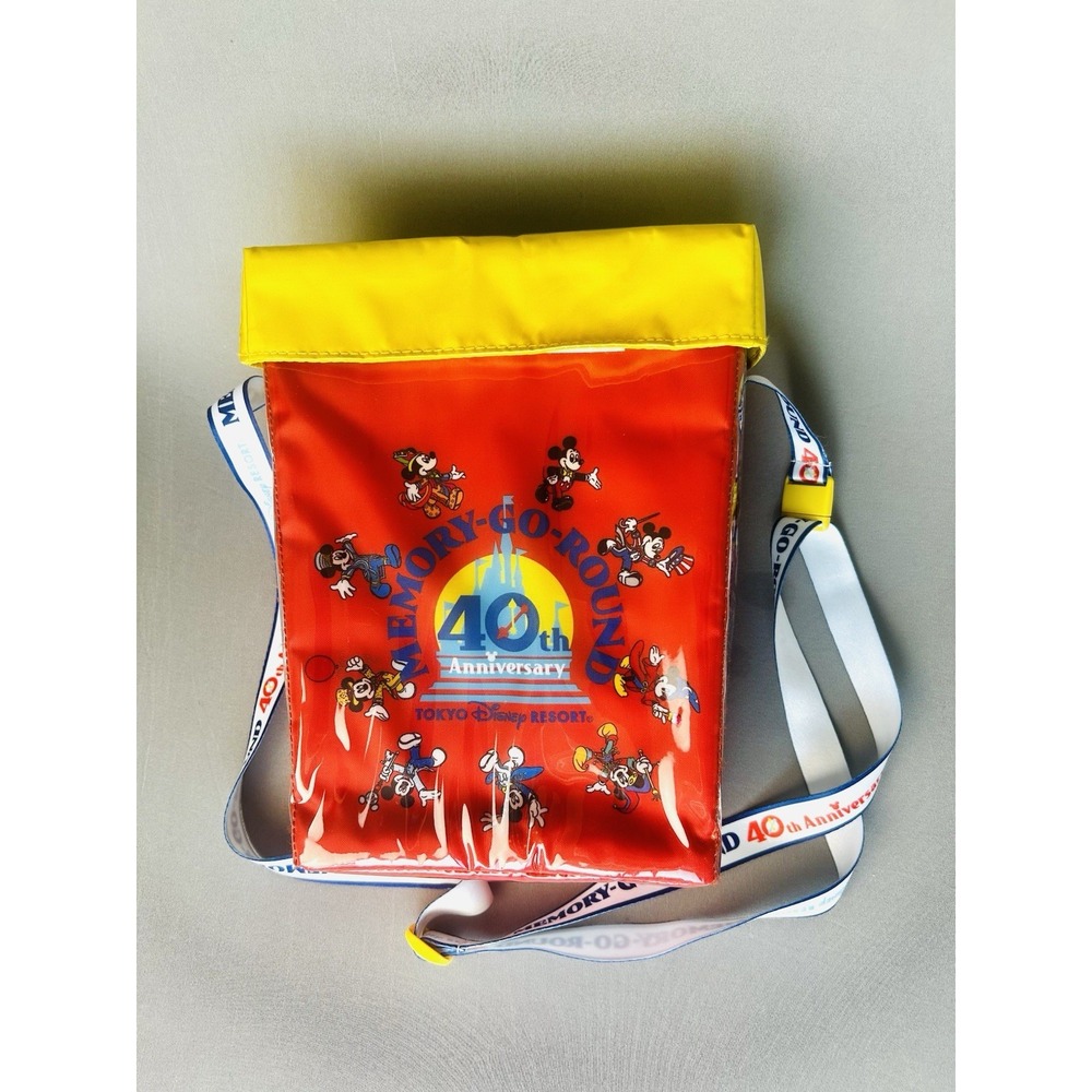 Tokyo Disney Resort 40th Anniversary Memory Go Round Popcorn Bucket Lunch Bag - Picture 1 of 15